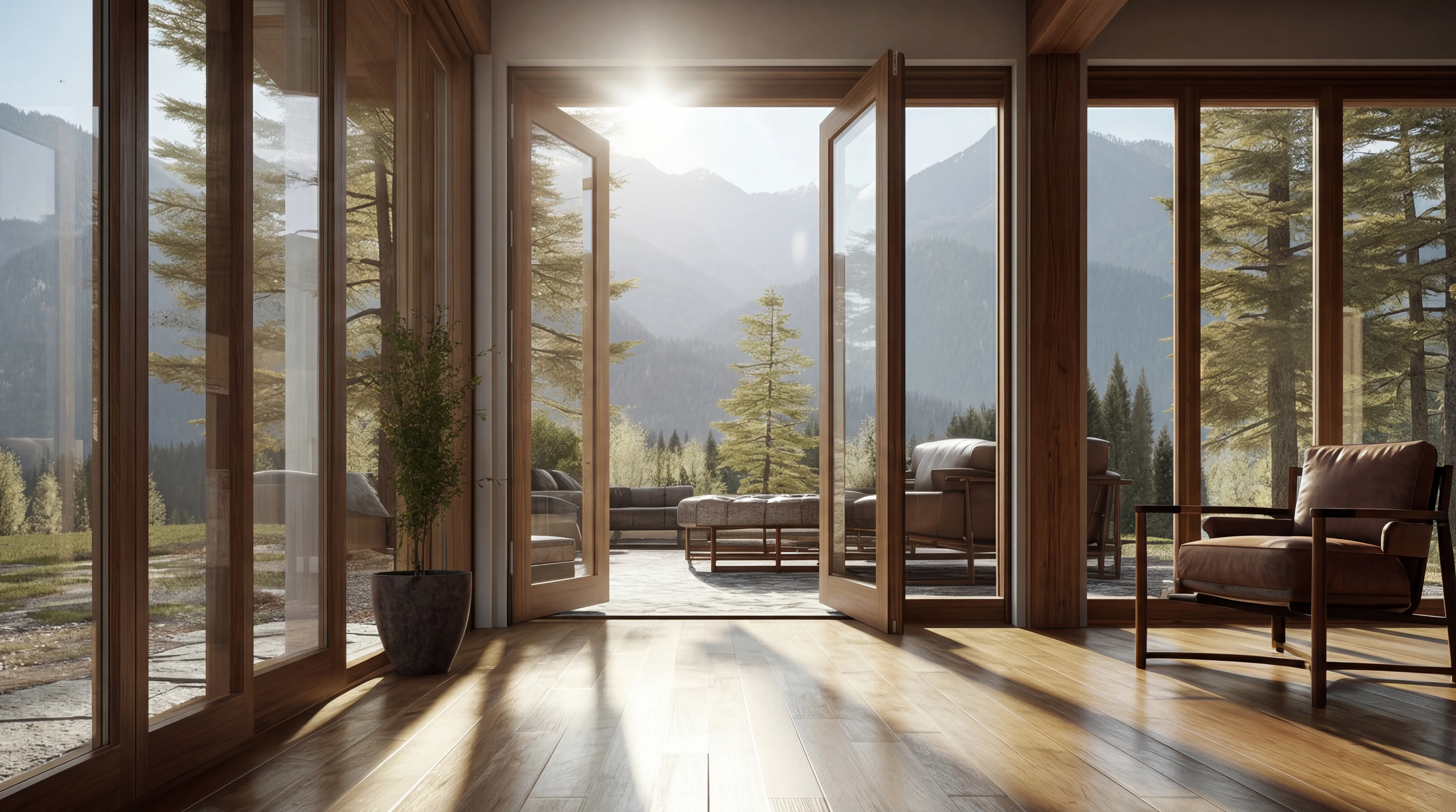 Big Sky Retreat — great room